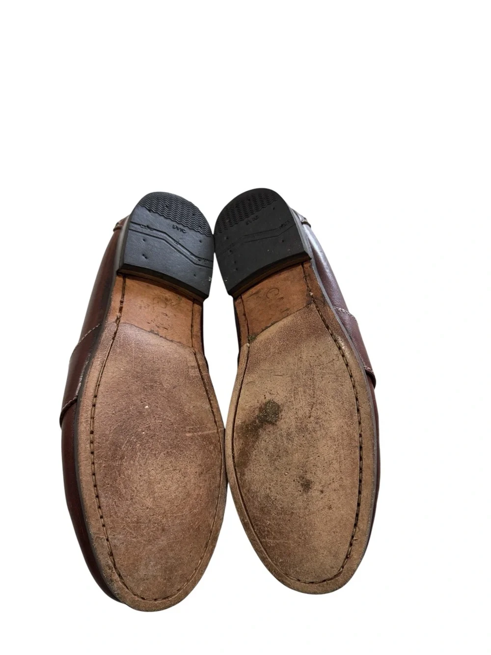Cole Haan Brown Leather Penny Loafers Slip On Shoes Men Size 10 D